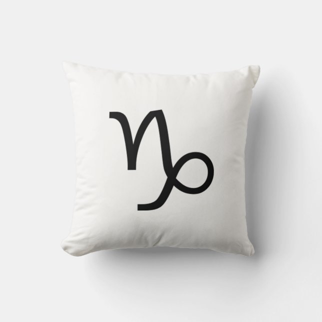 Capricorn Kissen (Vorderseite)