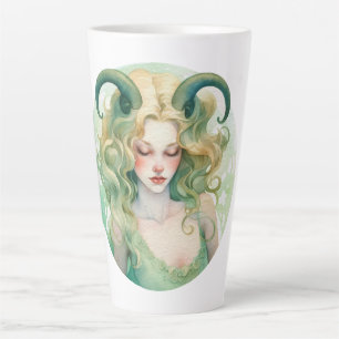 Capricorn Latte Tasse