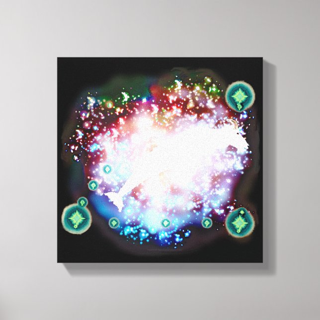 Capricorn Leinwanddruck (Vorderseite)