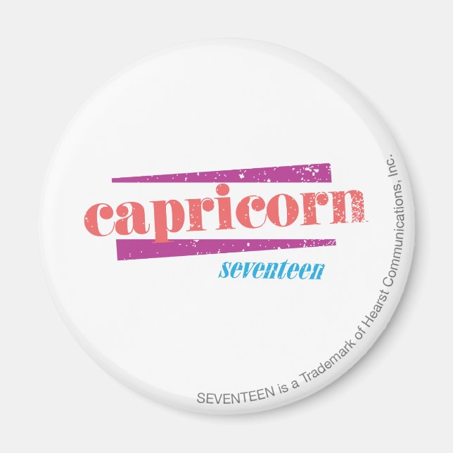 Capricorn Lt. Pink Magnet (Vorne)
