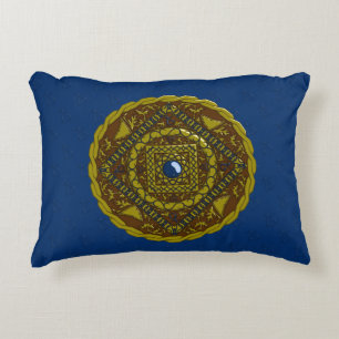 Capricorn Mandala Accent Pillow Dekokissen