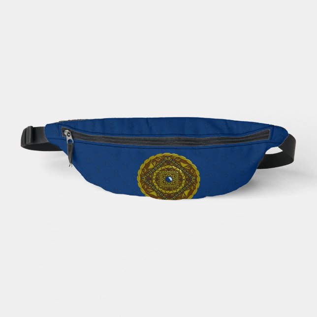 Capricorn Mandala Bauchtasche (Vorderseite)
