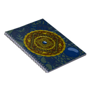 Capricorn Mandala Notebook Notizblock