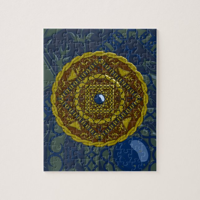 Capricorn Mandala Puzzle (Vertikal)