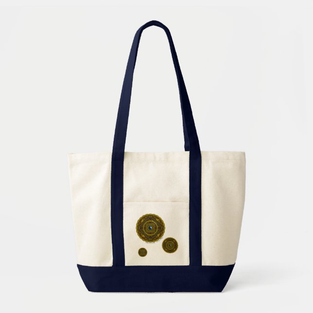 Capricorn Mandala Tote Bag Tragetasche (Vorne)