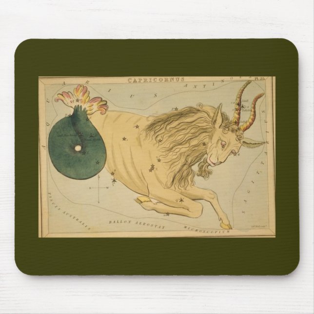 Capricorn Mouse Pad Mousepad (Vorne)