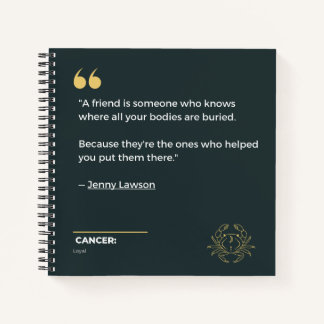 Capricorn Notebook Notizbuch