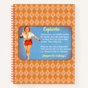 Capricorn-Notebook Notizbuch
