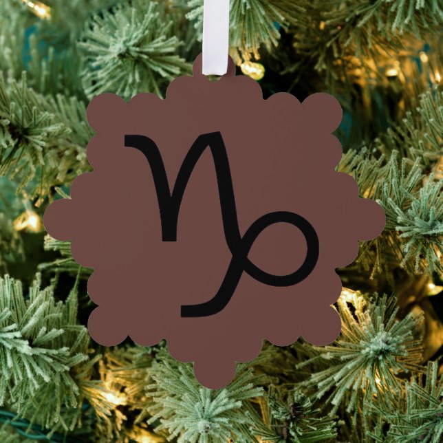 Capricorn Ornament Karte (Insitu (Baum))