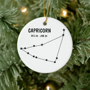 Capricorn-Ornament Keramik Ornament