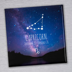 Capricorn Personalisierte Sternbilder Magnet