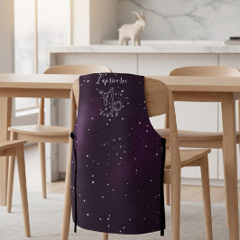 Capricorn Personalisierte Zodiac-Signatur Astrolog Schürze