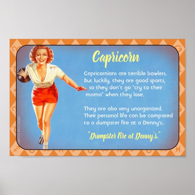 Capricorn Poster (Vorne)