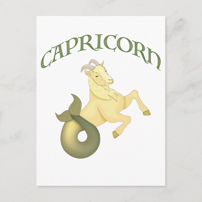 Capricorn Postkarte (Vorderseite)