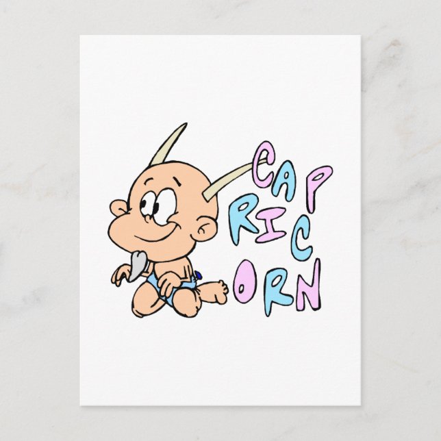 Capricorn Postkarte (Vorderseite)