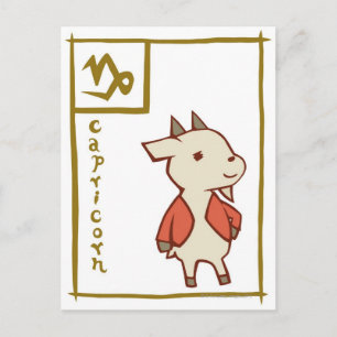 Capricorn Postkarte