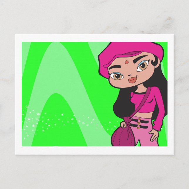 Capricorn Postkarte (Vorderseite)