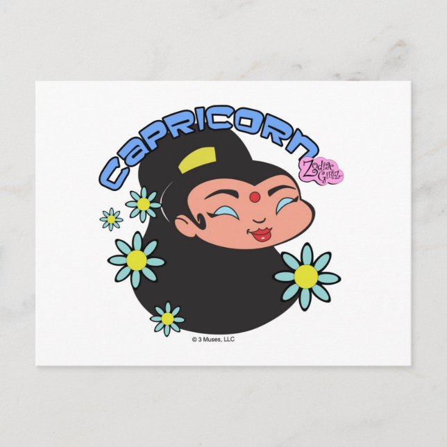 Capricorn Postkarte (Vorderseite)