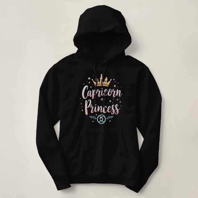 Capricorn Princess Hoodie (Design vorne)