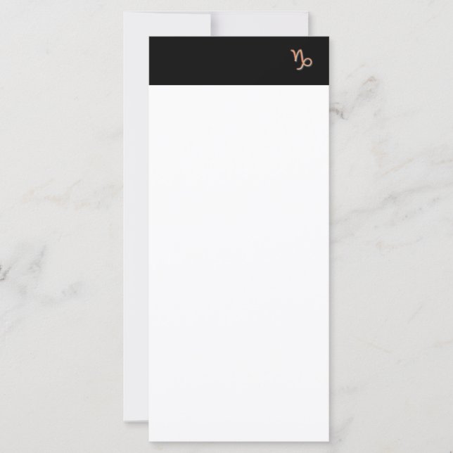 Capricorn Rack Card (Vorderseite)