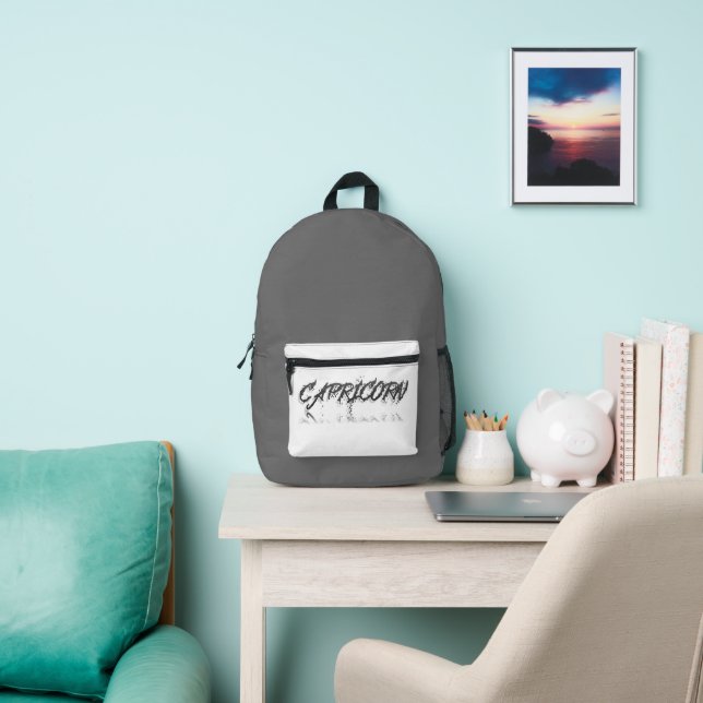 Capricorn-Reflektion Bedruckter Rucksack (InSitu)
