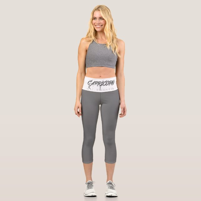 Capricorn-Reflektion Capri Leggings (Vorderseite)