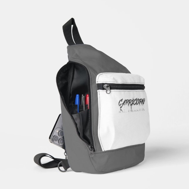 Capricorn-Reflektion Crossbody Bag (Offen)