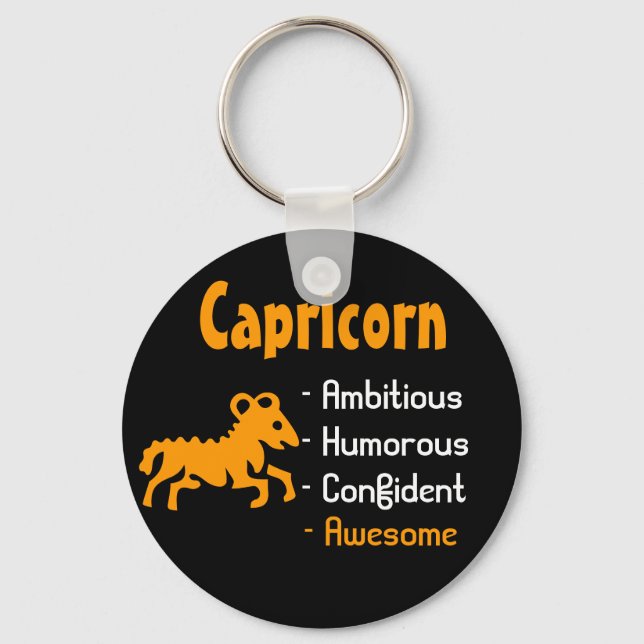 Capricorn Schlüsselanhänger (Vorderseite)