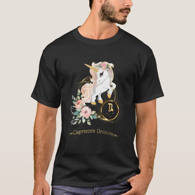 Capricorn Shirt Zodiac Unicorn Sign Astrology for  (Vorderseite)
