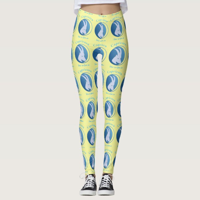 Capricorn signieren Thunder_Cove Leggings (Vorderseite)