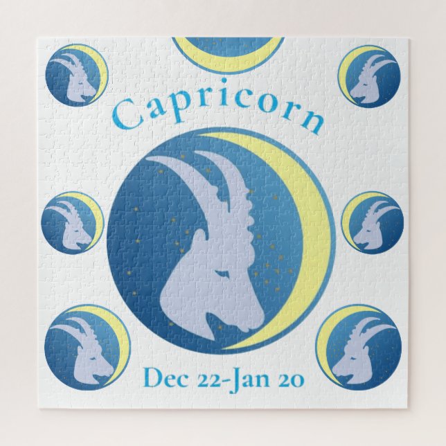 Capricorn signieren Thunder_Cove Puzzle (Vertikal)