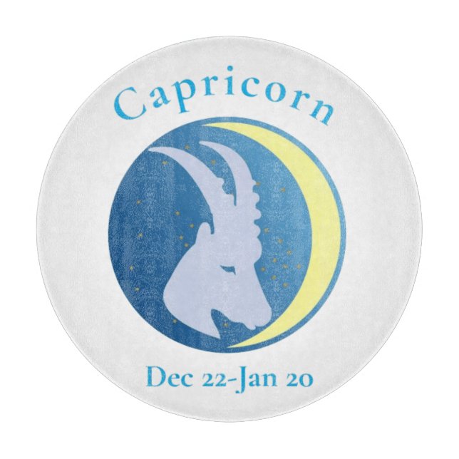Capricorn signieren Thunder_Cove Schneidebrett (Vorderseite)
