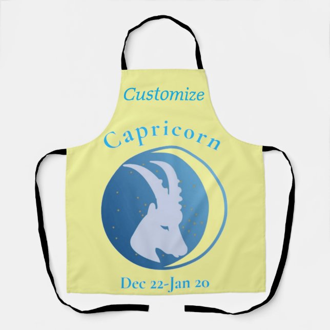 Capricorn signieren Thunder_Cove Schürze (Vorderseite)