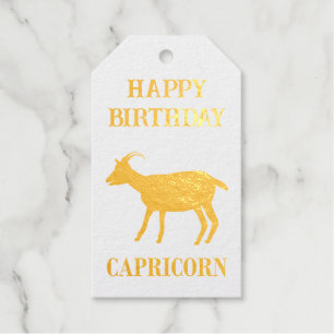 Capricorn Star Sign Goat Custom Geburtstag Geschenkanhänger