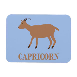 Capricorn Star Sign Goat Magnet