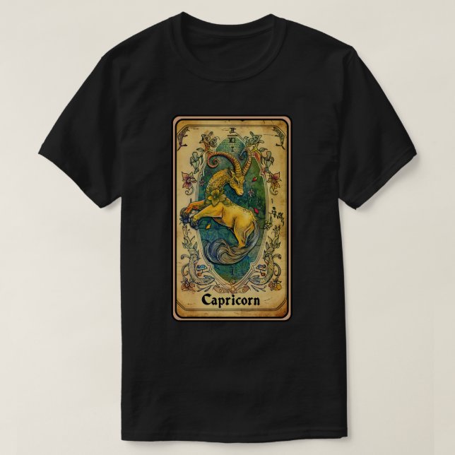 Capricorn Sun Sign T-Shirt (Design vorne)