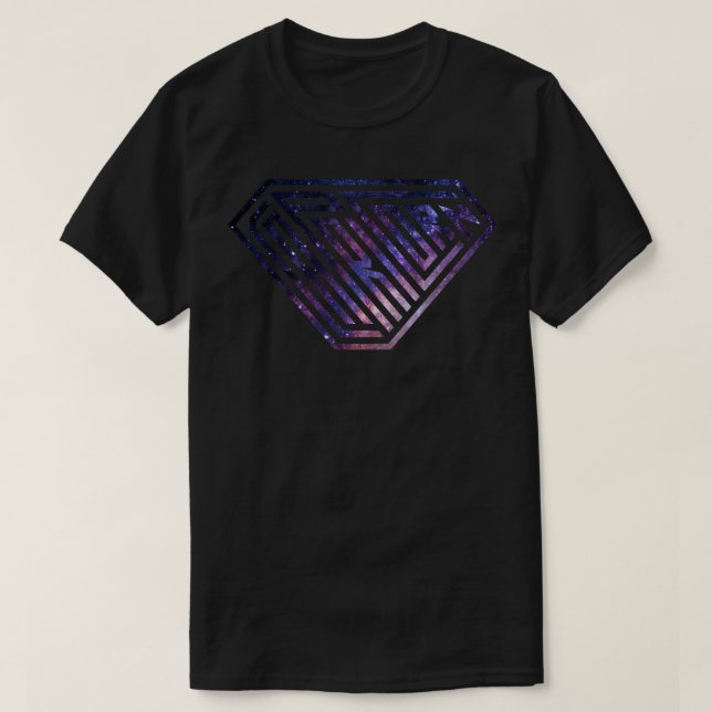 Capricorn SuperEmpowered Zodiac Cosmos T-Shirt (Design vorne)