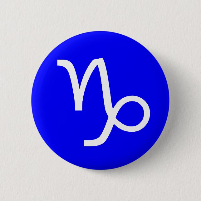 Capricorn-Symbol Button (Vorderseite)