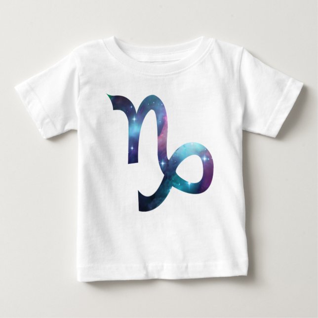 Capricorn Symbol Kinderkind Fleece Sweatshirt Baby T-shirt (Vorderseite)