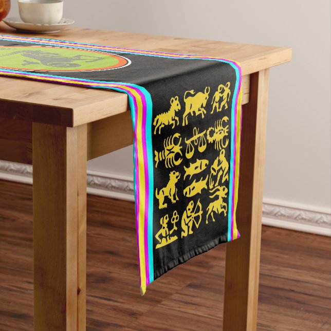 Capricorn Table Runner Kurzer Tischläufer (Beispiel)