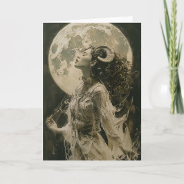 Capricorn Tarot Astrologie, Zodiac, Geburtstagskar