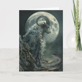 Capricorn Tarot Astrologie, Zodiac, Note Card