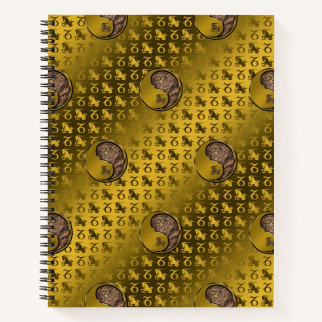 Capricorn the Seagoat Notizbuch (Vorderseite)