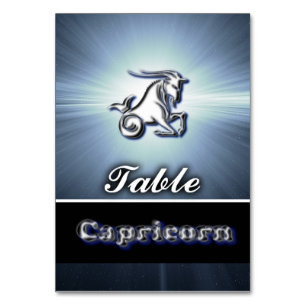 Capricorn Tischnummer