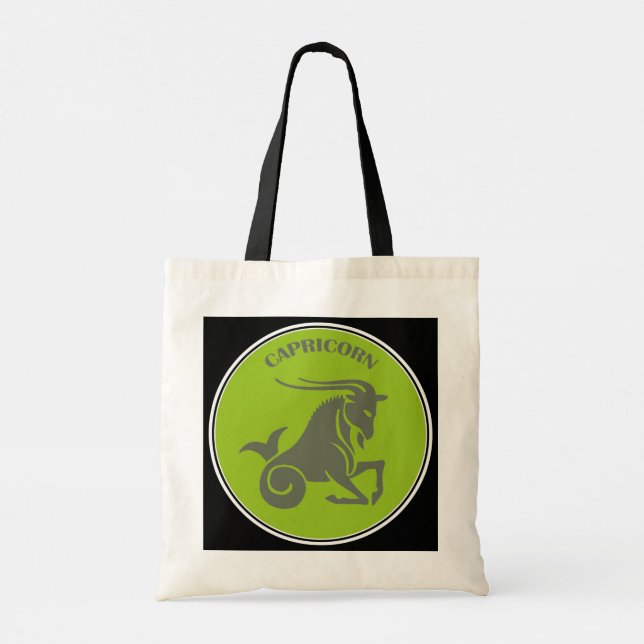 Capricorn Tote Bag Tragetasche (Rückseite)