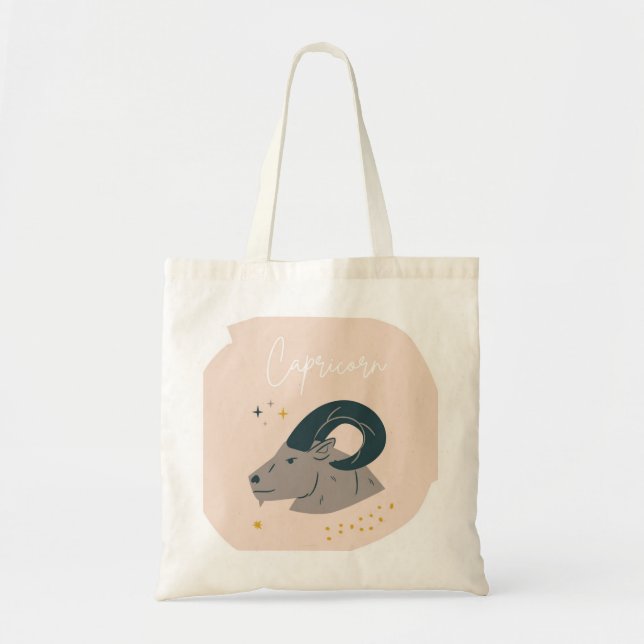 Capricorn Tote Bag Tragetasche (Vorne)