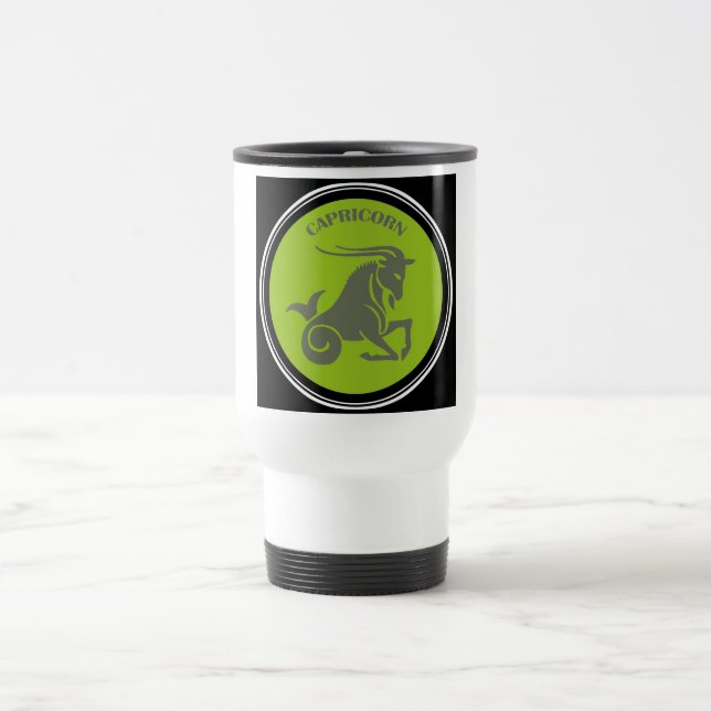 Capricorn Travel Mug Reisebecher (Mittel)