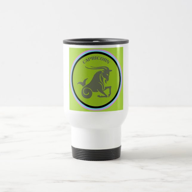 Capricorn Travel Mug Reisebecher (Mittel)