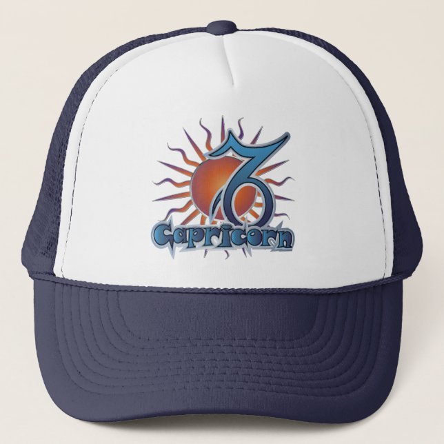 Capricorn Truckerkappe (Vorderseite)
