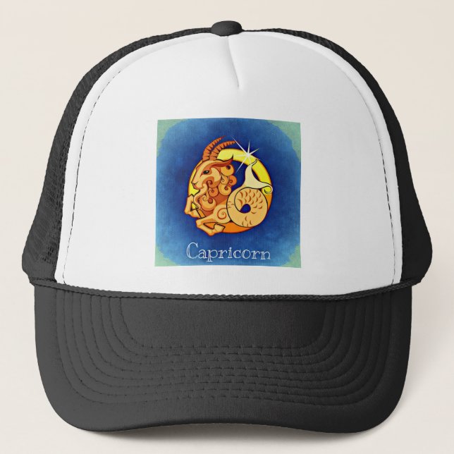 Capricorn Truckerkappe (Vorderseite)
